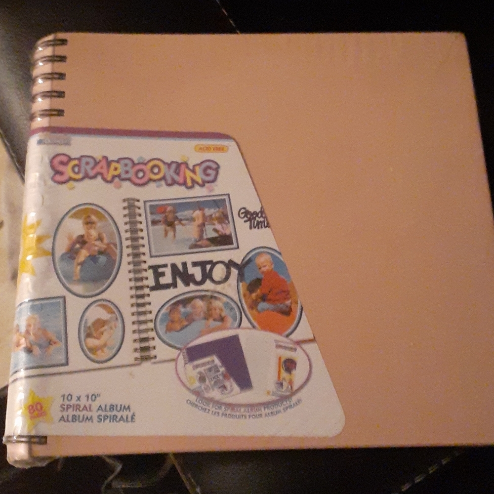 10 x 10 spiral scrapbooking album